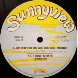Extra Ts - E.T. Boogie (Original Mix / Juan Groove Mix / Tellurians Mix) / Newcleus - Jam On Revenge (Bronx Dogs Remix)
