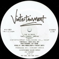 B Boys - Two Three Break (Original Mix) Classic Breakers Tune