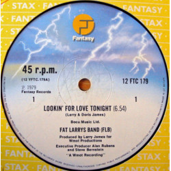 Fat Larrys Band - Lookin For Love Tonight (Extended) / We Just Cant Get It Together