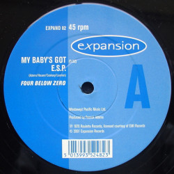 Four Below Zero - My Babys Got ESP (Full Length) / Charles Johnson - Never Had A Love So Good