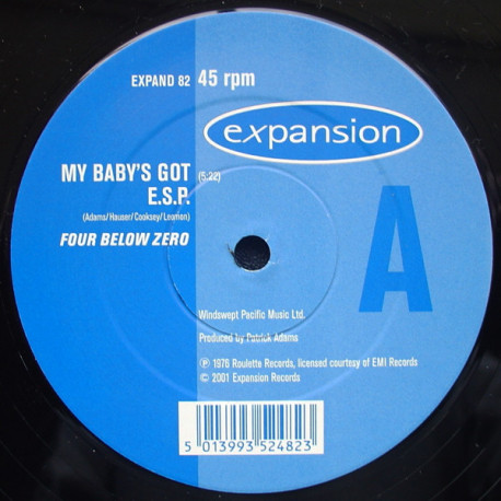 Four Below Zero - My Babys Got ESP (Full Length) / Charles Johnson - Never Had A Love So Good