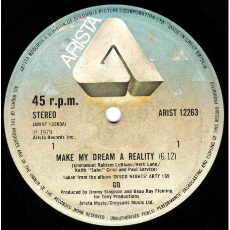 GQ - Make My Dream A Reality (Full Length Version) / This Happy Feeling