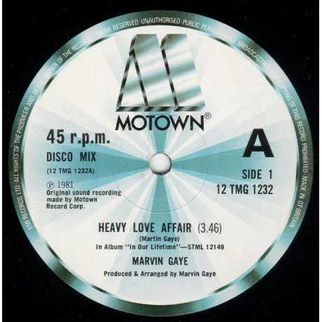 Marvin Gaye - Heavy Love Affair (LP Version) / Far Cry