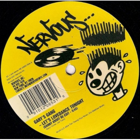 Garys Gang - Lets Lovedance Tonight (Danny Krivit Re Edit / Original Version) Sampled On Soulsearcher Cant Get Enough