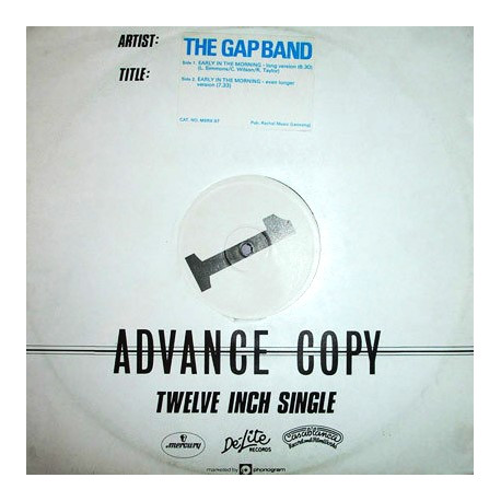 Gap Band - Early in the morning (Long Version / Even Longer Version)
