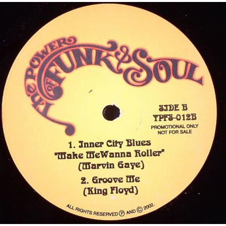Marvin Gaye - Inner City Blues / Kool & The Gang - NT / Timmy Thomas - Why Cant We Live Together / King Floyd - Groove Me