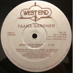 Taana Gardner - Work That Body (Larry Levan Mix) / Paradise Express (Larry Levan Mix) This Is Disc 2 Of A Doublepack