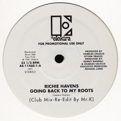 Richie Havens - Going Back To My Roots (Danny Krivit Re Edit / Original LP Version) Vinyl Promo