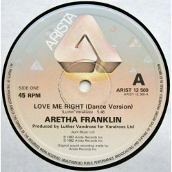 Aretha Franklin - Love Me Right (Dance Version) / Its Just Your Love