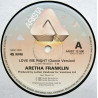 Aretha Franklin - Love Me Right (Dance Version) / Its Just Your Love