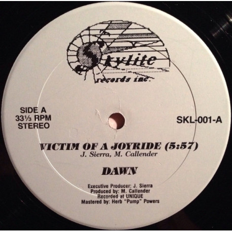 Dawn - Victim Of A Joyride (Vocal Mix / Dub Ride)