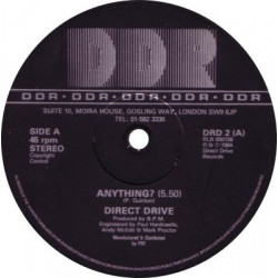 Direct Drive - Anything (Original Mix) / I Wont Be Back Tonight / Singapore Sling