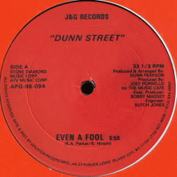 Dunn Street - Even A Fool (Extended / Edit / Instrumental) Still In Shrink Wrap