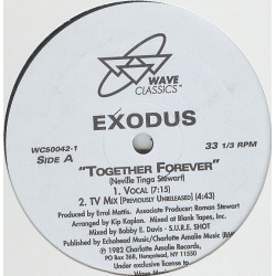 Exodus - Together Forever (Original 1982 Vocal Mix / TV Mix / Dub) Still In Shrink Wrap