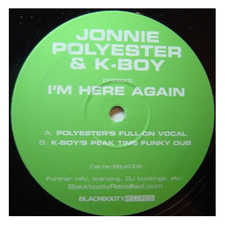 Thelma Houston - Im Here Again (Jonnie Polyester Full On Vocal / K Boys Peaktime Dub)