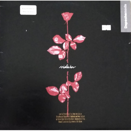 Depeche Mode - Violator (9 Track LP) World In My Eyes / Personal Jesus / Enjoy The Silence / Policy Of Truth (Promo Stamped)