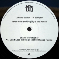 Shawn Christopher - Another Sleepless Night (Bobby Blanco Remix) / The Shadeaux Men - Spanish Storme (2 Mixes) Promo