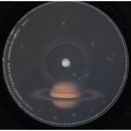 Shirley Bassey - The Remix Album - Diamonds Are Forever 2LP (NO SLEEVE) Kenny Dope / Groove Armada / DJ Spinna / N.O.W