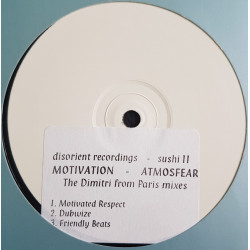 Atmosfear - Motivation (Dimitri From Paris Motivated Respect / Dimitri Dubwize / Dimitri Beats) Vinyl Promo