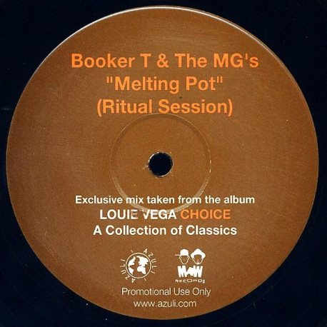 Booker T & The MGs - Melting Pot (Louie Vega Ritual Session) Vinyl Promo