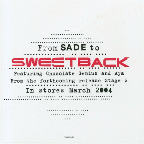 Sweetback - Round And Round (Extended) / Voodoo Breath / Love Is The World (Vinyl Promo)