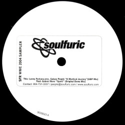 Lenny Fontana Presents Galaxy People - A Mystical Journey (UBP Mix) / Gabriel Rene - Spirit (Original Demo Mix) Vinyl Promo