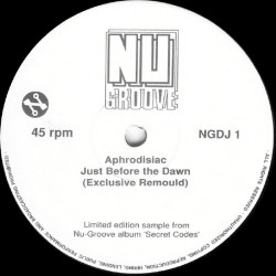 Aphrodisiac - Just Before The Dawn (Exclusive Remould) / Utopia Project - File 5 (Vinyl Promo)