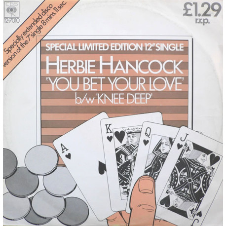 Herbie Hancock - You Bet Your Love (Full Length Disco Mix) / Knee Deep (12" Vinyl Record)