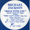 Michael Jackson - Rock With You / You Cant Win (Extended) / Get On The Floor