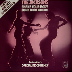 Jacksons - Shake Your Body (Down To The Ground) John Luongo Disco Mix / All Night Dancin