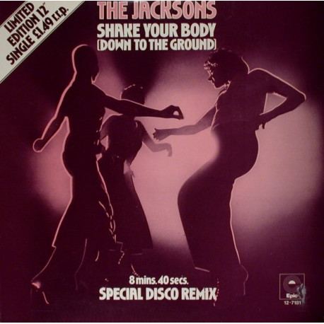Jacksons - Shake Your Body (Down To The Ground) John Luongo Disco Mix / All Night Dancin