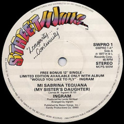 Ingram - Would You Like To Fly (10 Track Double Vinyl) Includes 12 Inch Copy Of Mi Sabrina Tequana / Music Has The Power