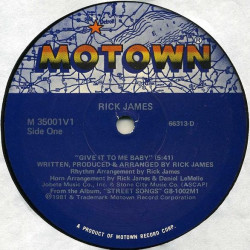 Rick James - Give It To Me (Long Version / Instrumental)