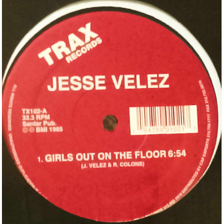 Jesse Velez - Girls out on the floor (Vocal / Dub) 12" Vinyl Record SEALED