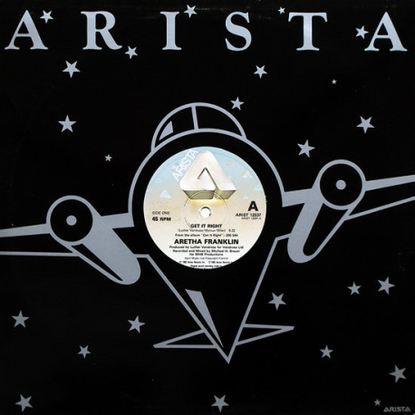 Aretha Franklin - Get it right (Long Version / Instrumental) / Jump to it (Long Version) 12" Vinyl Record