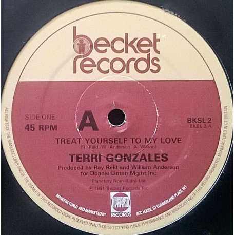 Terri Gonzales - Treat Yourself To My Love (Vocal Mix / Instrumental)