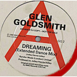 Glen Goldsmith - Dreaming (Extended Dance Mix / Instrumental) Vinyl Promo