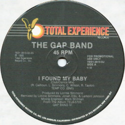 Gap Band - I Found My Baby (Club Dance Mix / Dub) Similar Style To Outstanding