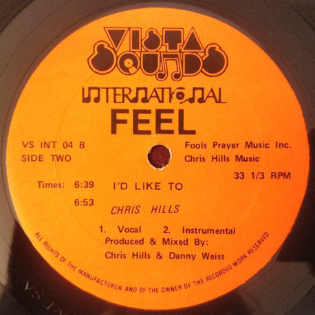 Feel - Lets Rock (Vocal Mix / Instrumental) / Id Like To (Vocal / Instrumental)