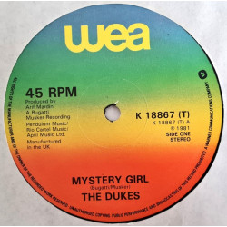 Dukes - Mystery Girl (Full Length Version) / My Simple Heart