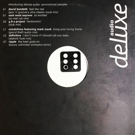 David Bendeth - Feel The Real (Jazz N Groove Mix) / Ripple - The Beat Goes On (Luxury Unlimited Orchestra Remix) 2 x Vinyl Promo