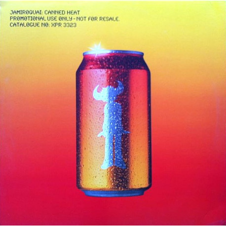 Jamiroquai - Canned Heat (Album Version) / Deeper Underground (Chillington mix) Vinyl Record Promo