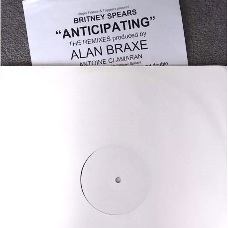 Britney Spears - Anticpating (Alan Braxe Remix) Vinyl Promo