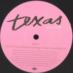 Texas - Inner Smile (Stonebridge Classic House Mix / Stonebridge Moody Mix) Vinyl Promo