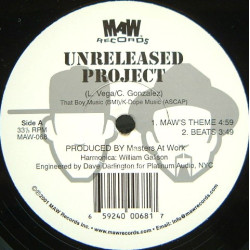 Masters At Work - Unreleased Project Feat MAWs Theme / MAW Beats / Clouds / Cloud Beats (Still In Shrink Wrap)