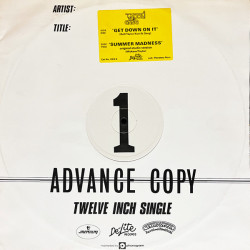 Kool & The Gang - Get down on it (Long Version) / Summer madness (Original Studio Version) 12" Vinyl Record