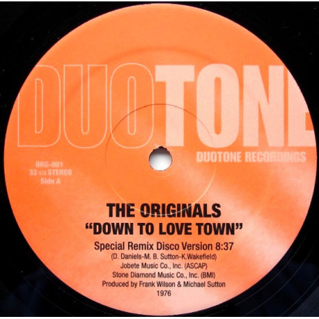 Originals - Down To Love Town (Dimitri From Paris Re Edit) / Eddie Kendricks - Date With The Rain (Dimitri From Paris Re Edit)