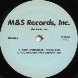 Eddie Kendricks - Goin Up In Smoke (Danny Krivit Re Edit) / Clark Sisters - You Brought The Sunshine (Danny Krivit Re Edit)