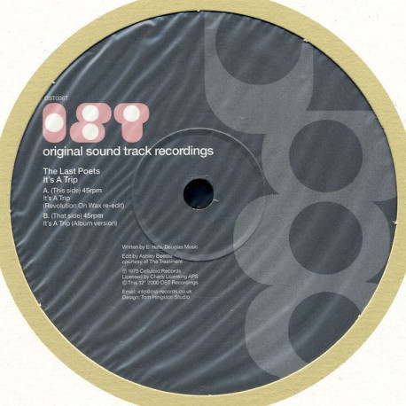 Last Poets - Its A Trip (Original Mix / Ashley Beedle Revolution On Wax Re Edit)