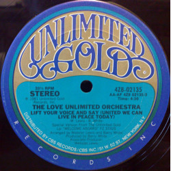 Love Unlimited Orchestra - Lift Your Voice And Say (United We Can Live In Peace Today) / My Fantasies (Still In Shrink Wrap)